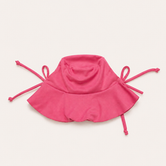 Chapéu de Praia de Bebê com Proteção UV FPS 50 - Rosa