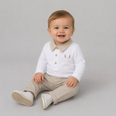 Conjunto Camisa e Calça - Gola Xadrez - Davi