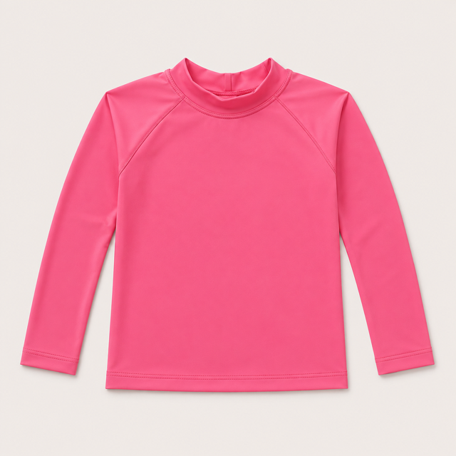 Camiseta UV de Bebê FPS 50 - Rosa