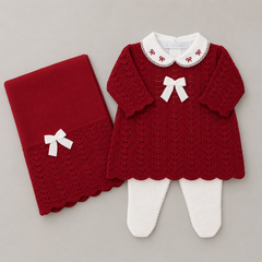 Vestido, Calça e Manta - Júlia - Red