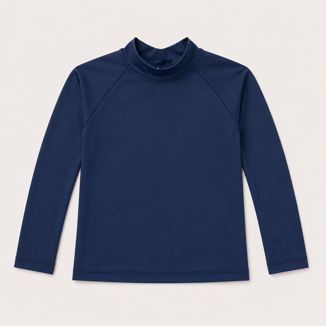 Camiseta UV de Bebê FPS 50 - Azul Marinho