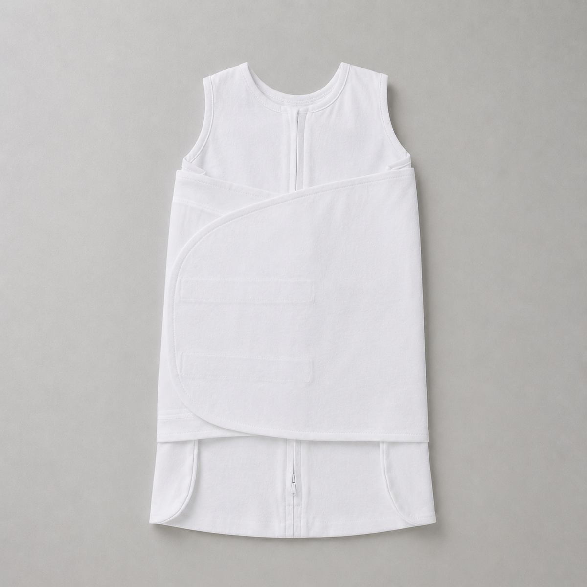 Swaddle Charutinho para Bebê Recém-Nascido - Branco