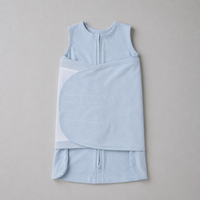 Swaddle Charutinho para Bebê Recém-Nascido - Azul