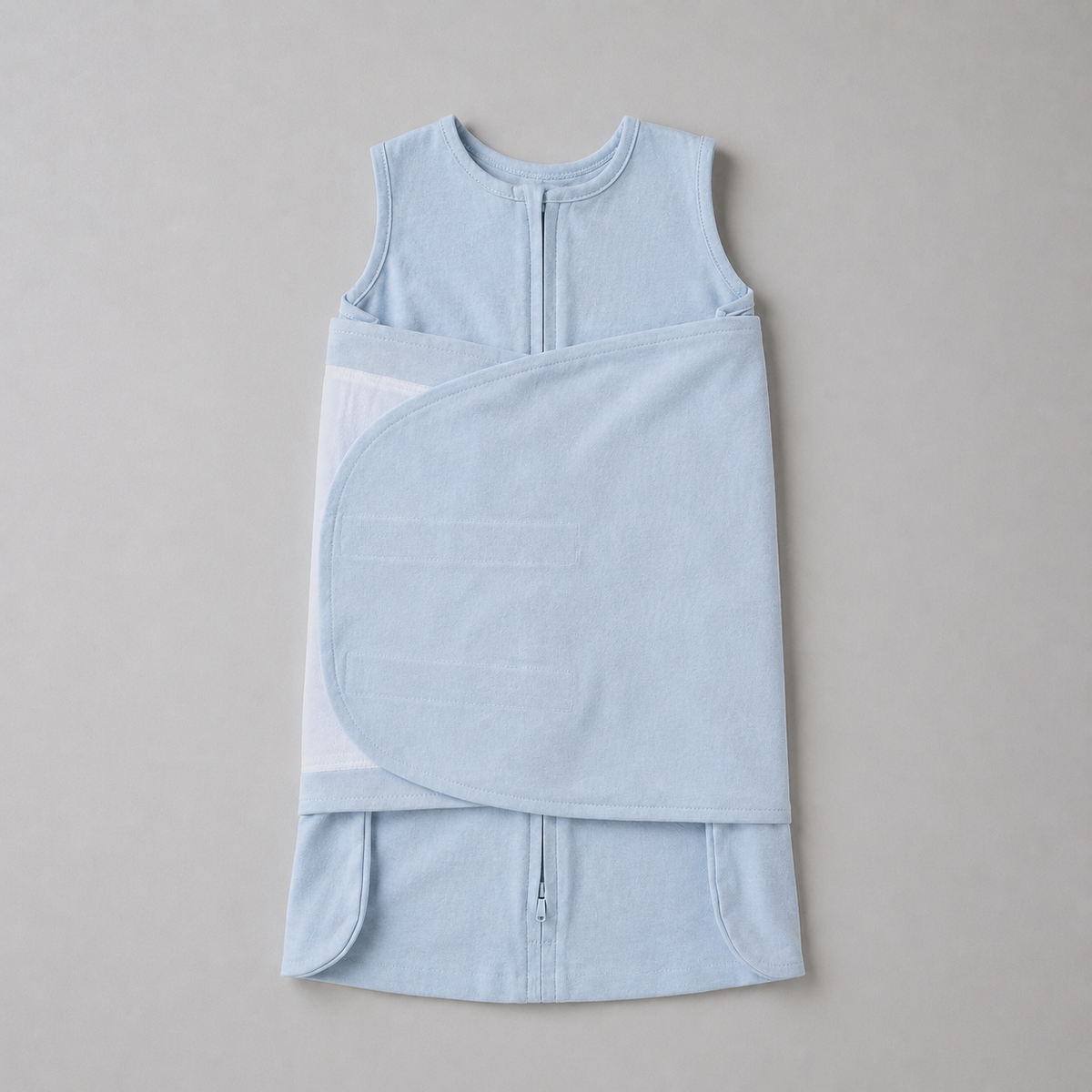 Swaddle Charutinho para Bebê Recém-Nascido - Azul