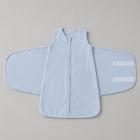 Swaddle Charutinho para Bebê Recém-Nascido - Azul