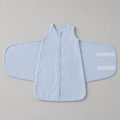 Swaddle Charutinho para Bebê Recém-Nascido - Azul