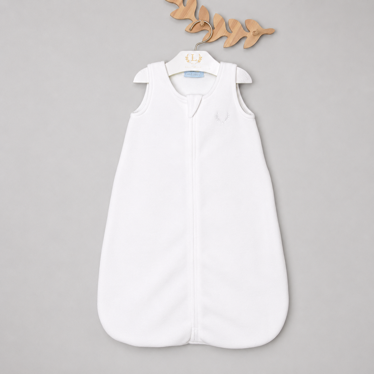 Saco de Dormir Soft para Bebê - Branco