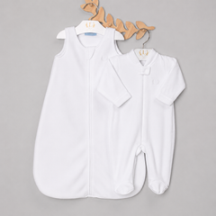 Saco de Dormir Soft para Bebê - Branco
