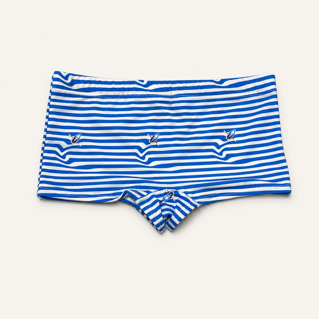 Sunga de Bebê com Proteção UV FPS 50 - Listrada