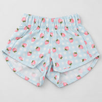 Shorts de Bebê com Proteção UV FPS 50 Morango