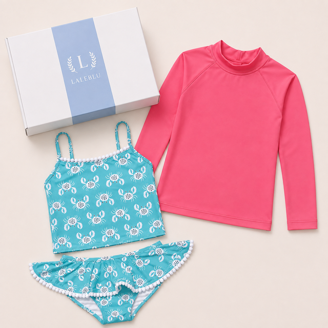 Kit Presente para Bebê - Praia Siri Menina