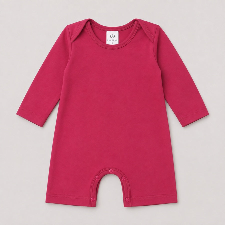 Macacão de Bebê com Proteção UV FPS 50 - Rosa