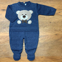 Macacão - Urso Petit - Indigo
