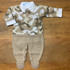 Macacão - Camuflado - Amêndoa