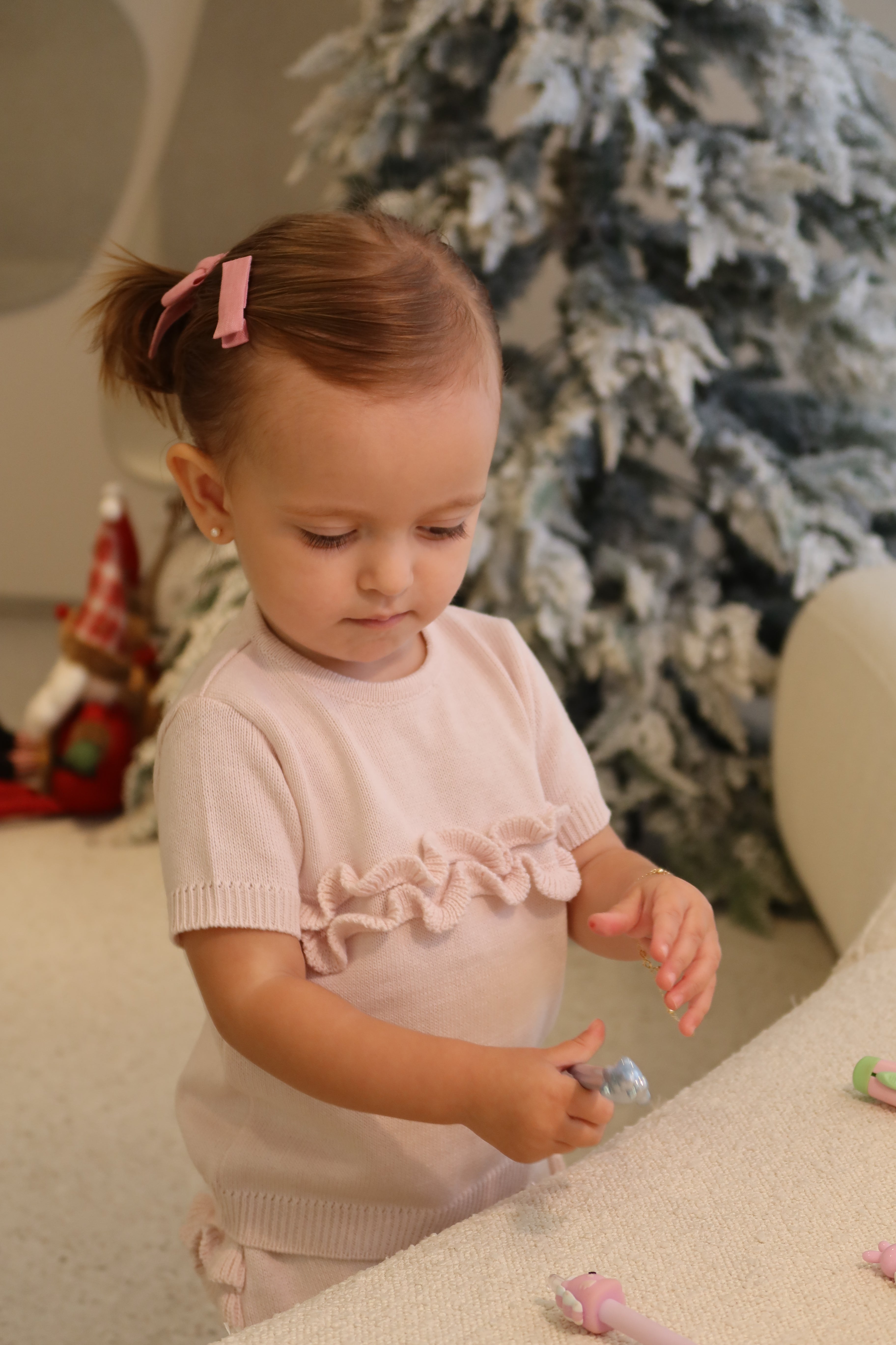Conjunto Short e Blusa - Tricot - Isadora