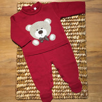 Macacão - Urso Petit - Red