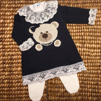 Vestido e Calça - Ursa - Profundo