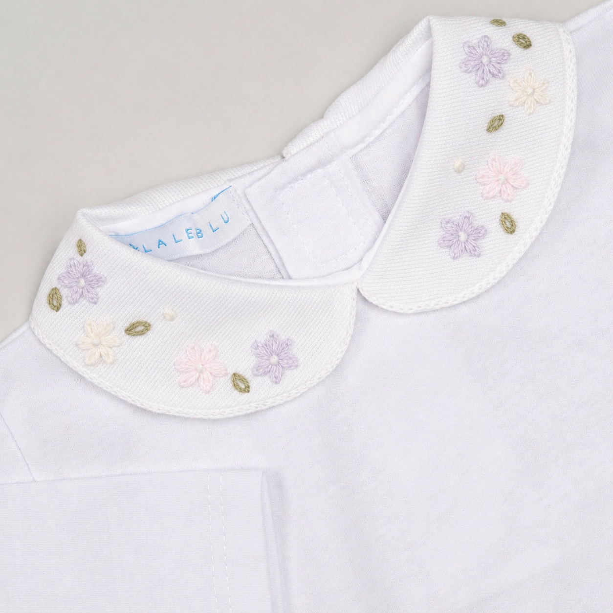Body com Gola - Flores Avulsas