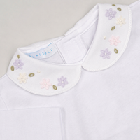 Body com Gola - Flores Avulsas