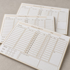 Planner do bebê Laleblu - composição