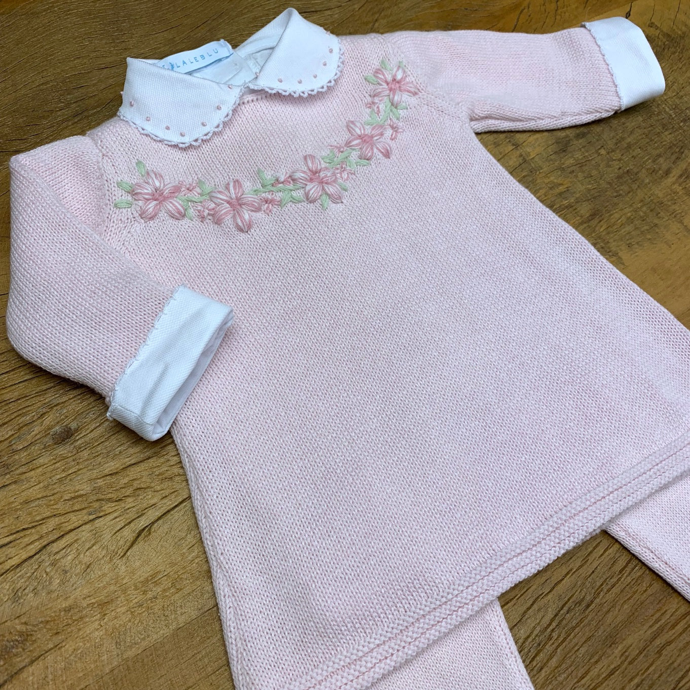 Vestido e Calça - Filipa - Rosa Pastel