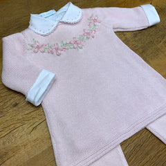 Vestido e Calça - Filipa - Rosa Pastel