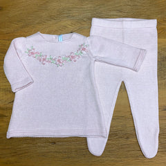 Vestido e Calça - Filipa - Rosa Pastel