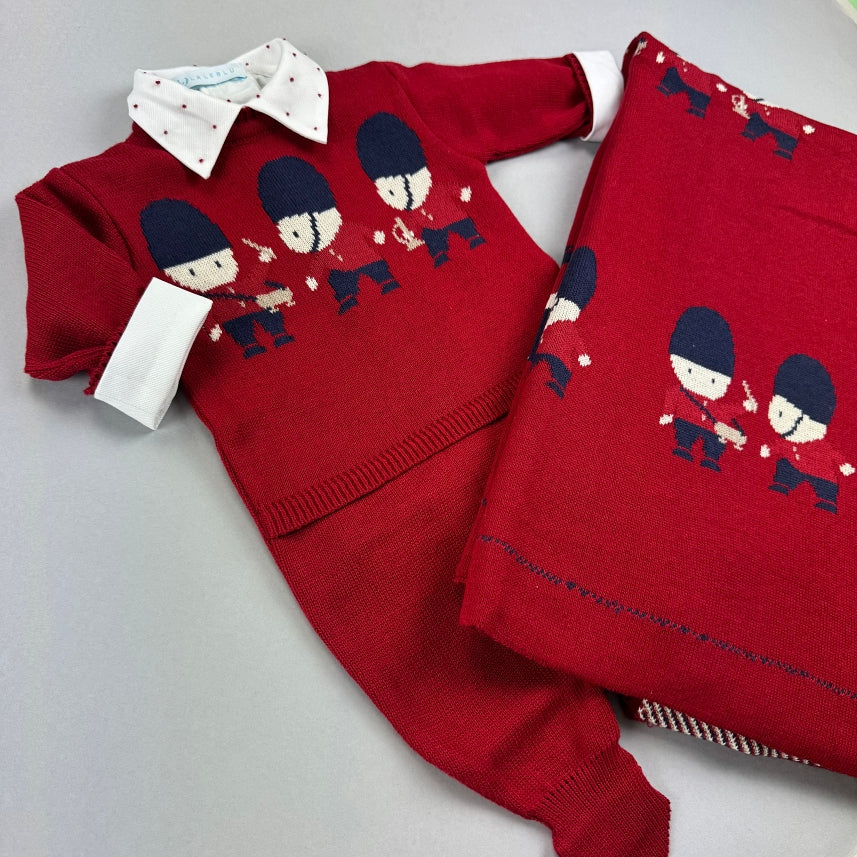 Macacão e Manta - Pedro - Red