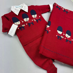 Macacão e Manta - Pedro - Red