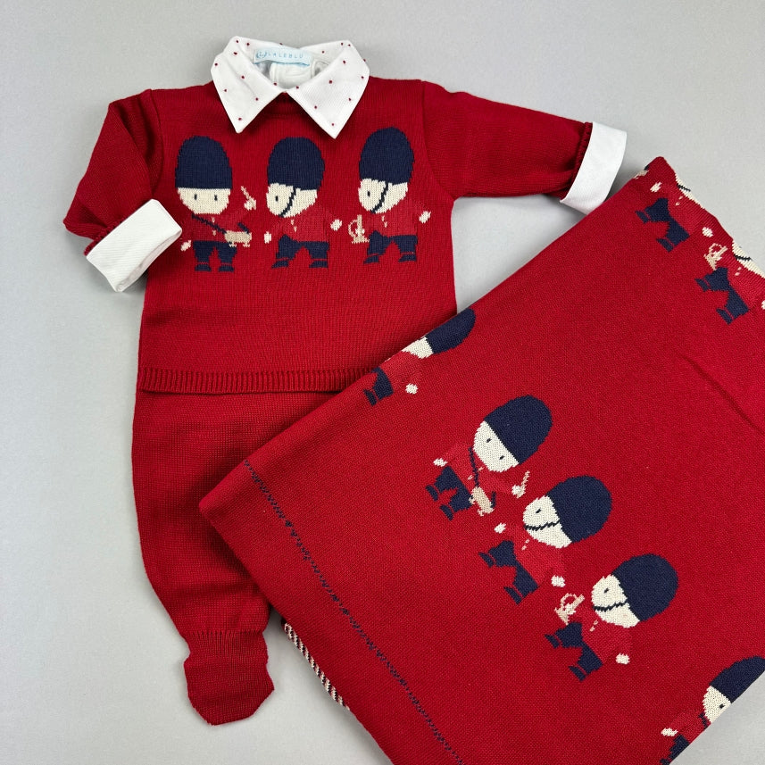 Macacão e Manta - Pedro - Red