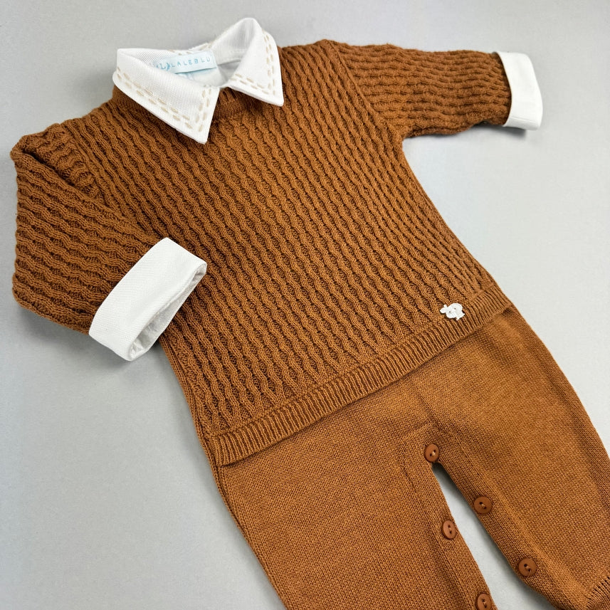 Macacão - Miguel - Caramelo