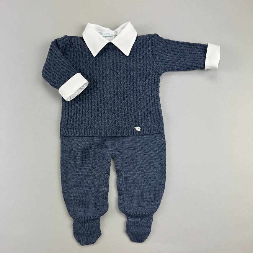 Macacão - Miguel - Indigo