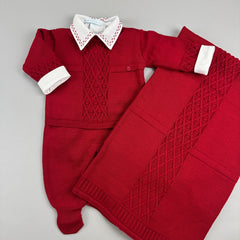 Macacão e Manta - Heitor - Red