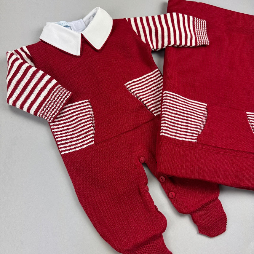 Macacão e Manta - Gabriel - Red