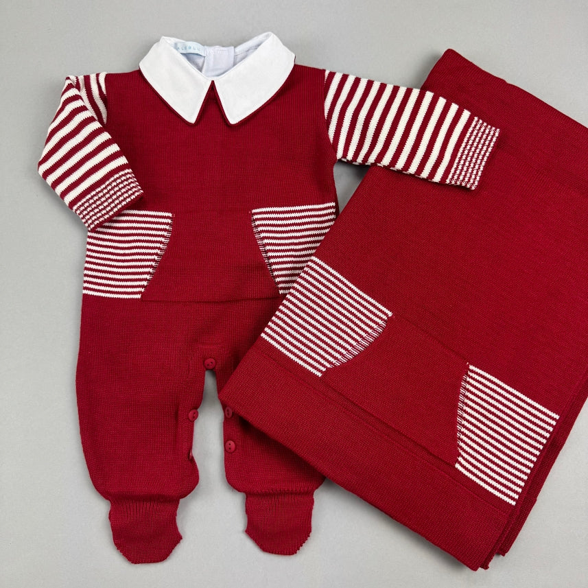 Macacão e Manta - Gabriel - Red