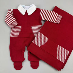 Macacão e Manta - Gabriel - Red