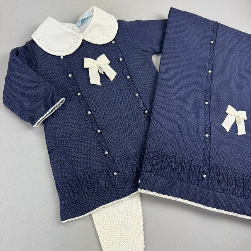 Vestido, Calça e Manta - Laura - Naval