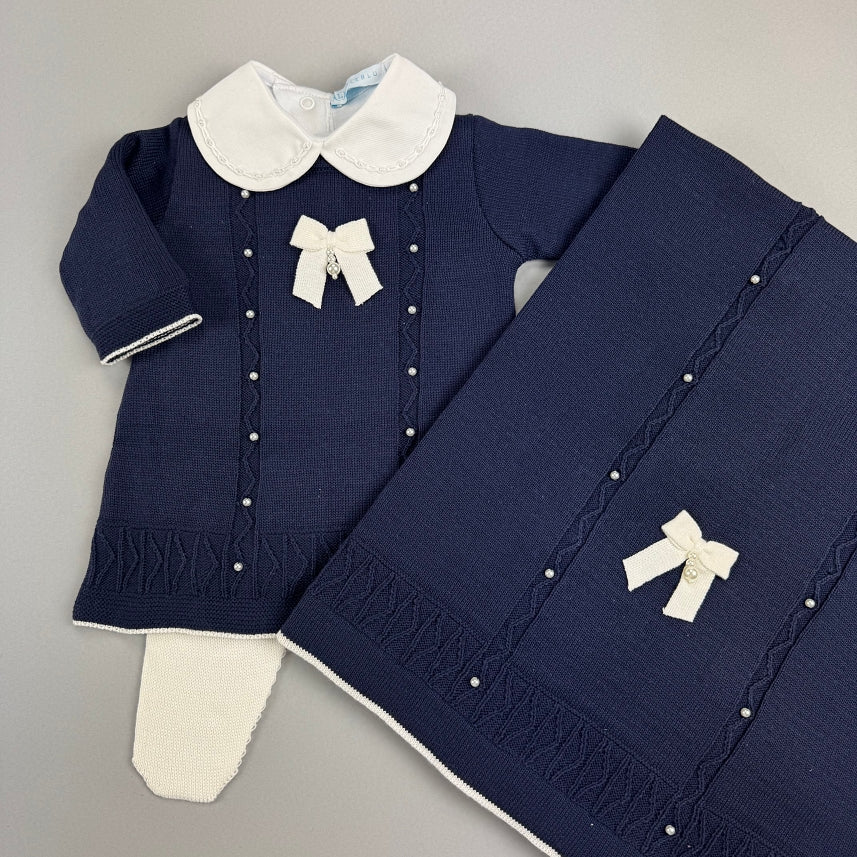 Vestido, Calça e Manta - Laura - Naval