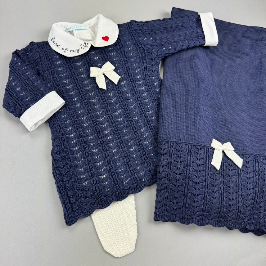 Vestido, Calça e Manta - Júlia - Naval