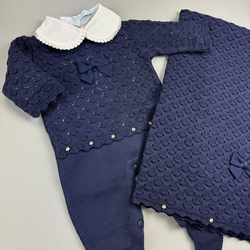 Macacão e Manta - Jade - Naval