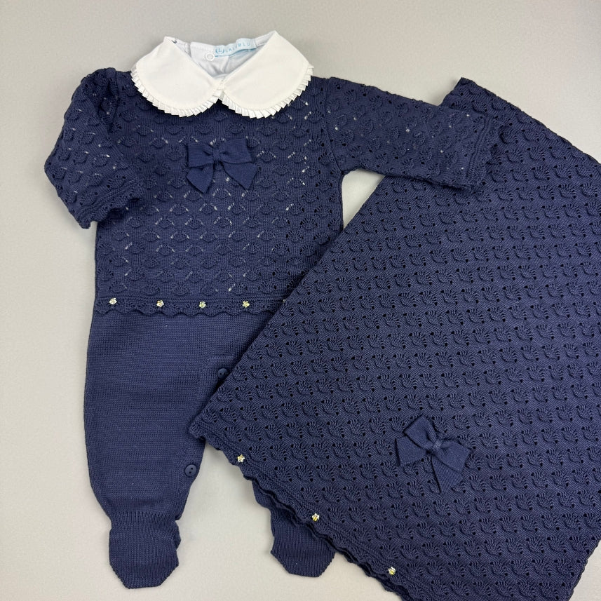 Macacão e Manta - Jade - Naval