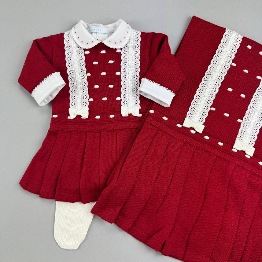 Vestido, Calça e Manta - Catarina - Red