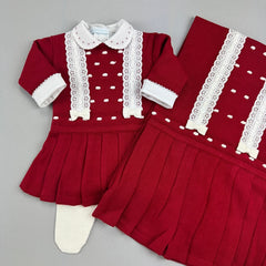 Vestido, Calça e Manta - Catarina - Red