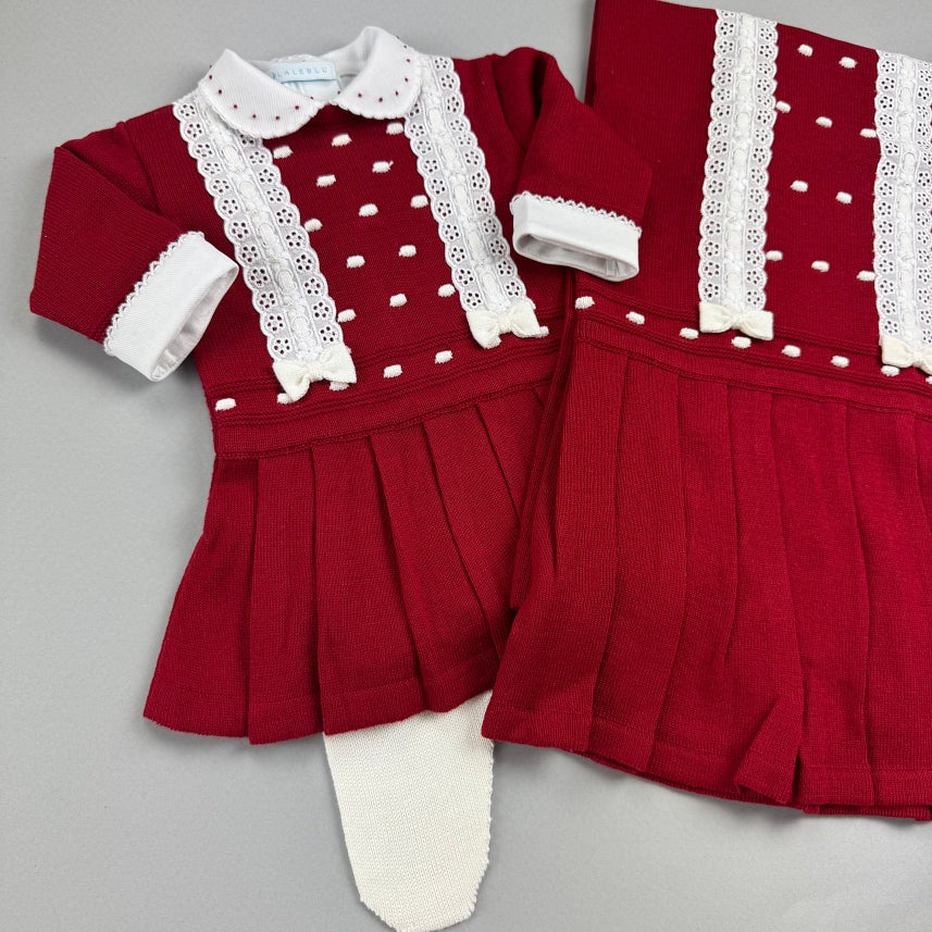 Vestido, Calça e Manta - Catarina - Red