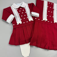 Vestido, Calça e Manta - Catarina - Red