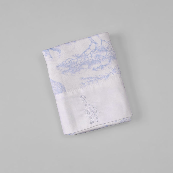 Fralda Boca - Algodão Egípcio - Toile Du Jour - Azul