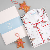 Macacão Pijama para Bebê – Natal Mágico – Suedine