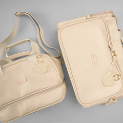 Frasqueira - LALEBLU by Masterbag Baby - Napa Soft - Bege