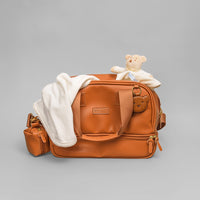 Frasqueira - LALEBLU by Masterbag Baby - Napa Soft - Caramelo