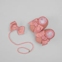 Sapatinho para Bebê - Aurora - Rosê